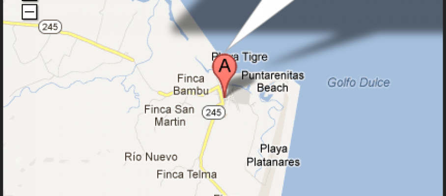 Where is located Puerto Jimenez?